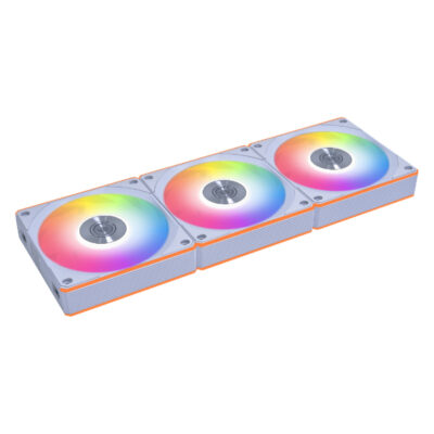 Lian Li CL120 Uni Fan Wireless ARGB PWM 120mm White 3 Pack
