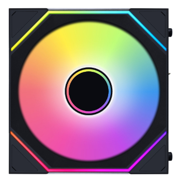 Lian Li SL120 Uni Fan Infinity Wireless ARGB Reverse PWM 120mm Black