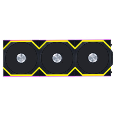 Lian Li UNI FAN SL Wireless 120mm Fan 3 Pack Black