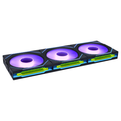 Lian Li SL120 Uni Fan Infinity Wireless ARGB PWM 120mm Black 3 Pack