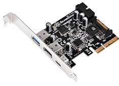 SilverStone ECU05 USB 3.1 PCI-E Controller Card
