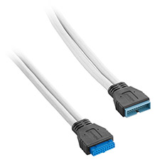 CableMod ModMesh Internal USB 3.0 Ext. 50cm White