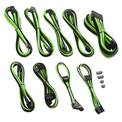 CableMod PRO ModMesh C-Series AXi, HXi & RM Cable Kit Blk/Green