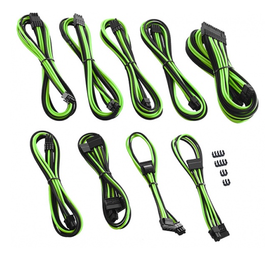 CableMod PRO ModMesh C-Series AXi, HXi & RM Cable Kit Blk/Green