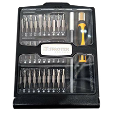 Sprotek 32 Piece Essential Electronics Screwdriver Set