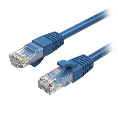 Cruxtec CAT6 10GbE Ethernet Cable Blue 2m