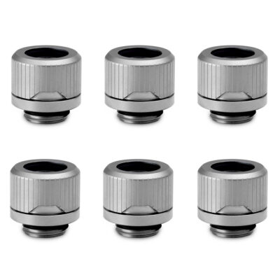EK Quantum Torque 6-Pack HDC 12 Satin Titanium