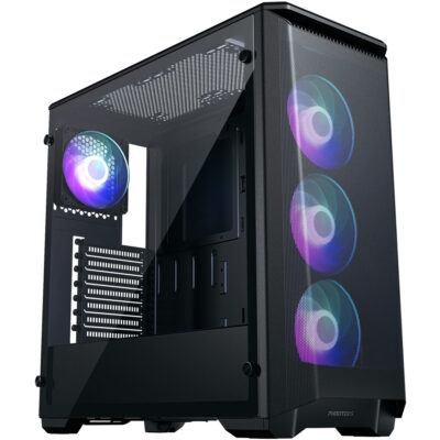 Phanteks Eclipse P400A Airflow Plus D-RGB Tempered Glass Black
