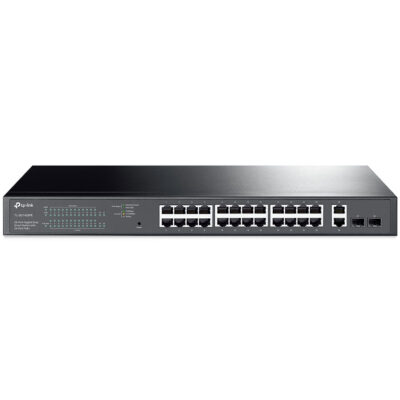 TP-Link 28-Port Gigabit Easy Smart Switch with 24-Port PoE+