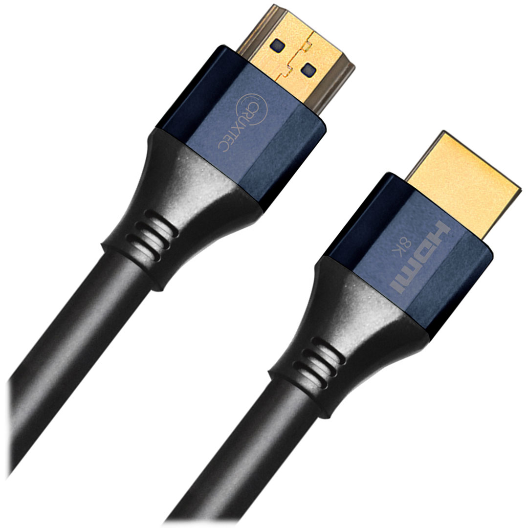 Cruxtec HDMI 2.1 Certified 8K with Ethernet PVC 2m