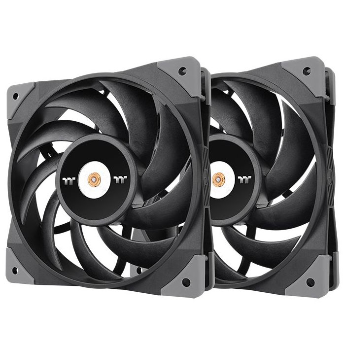 Thermaltake ToughFAN Radiator 140mm PWM Fan 2 Pack