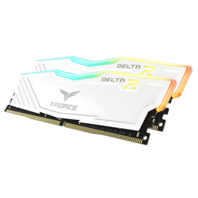 Team T-Force Delta RGB 32GB (2x16GB) 3600MHz CL18 DDR4 White