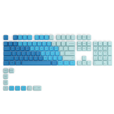 Glorious PBT Key Caps Caribbean Ocean