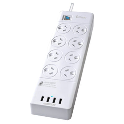Sansai 8 Outlet Power Board with USB