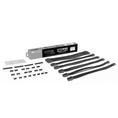 Thermaltake Sleeved Cable Extension Black