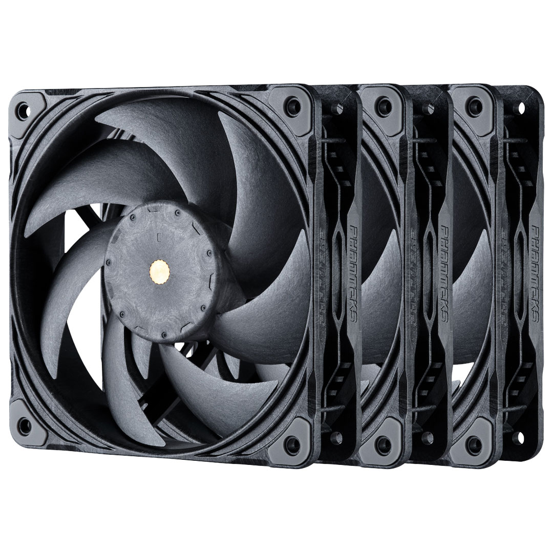Phanteks T30 120mm PWM Triple-Mode Premium Fan 3 Pack