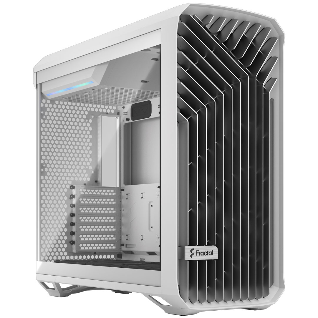 Fractal Design Torrent Tempered Glass Clear Tint Case White