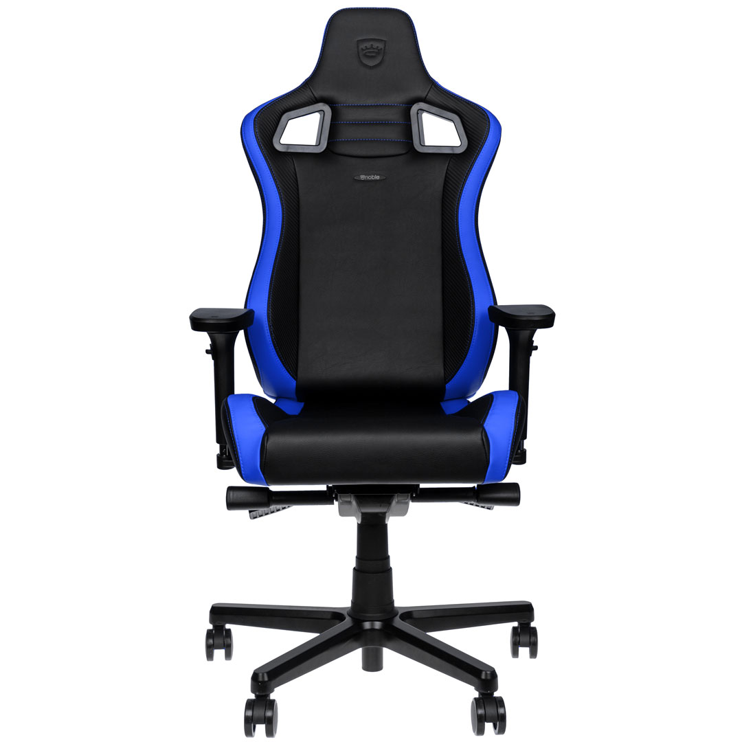 noblechairs EPIC Compact Gaming Chair Black/Carbon/Blue
