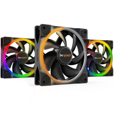 Be Quiet! Light Wings ARGB 120mm PWM Fan 3 Pack