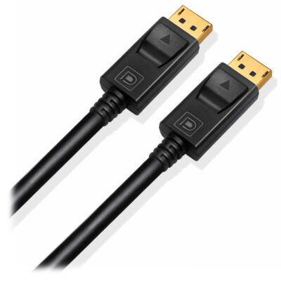 Cruxtec 8K DisplayPort 1.4 Male to Male Cable 3m
