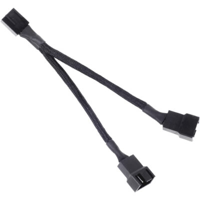 SilverStone Black 100mm PWM Fan Splitter Cable