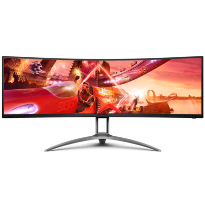 AOC AGON AG493UCX2 DQHD 165Hz FreeSync HDR Curved 49in Monitor