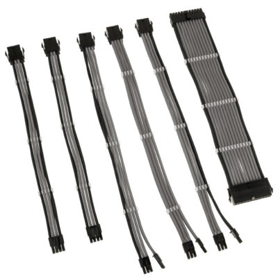 Kolink Core Adept Braided Cable Extension Kit Grey