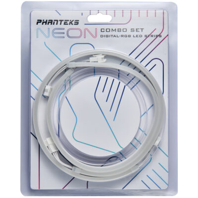 Phanteks Neon Digital RGB LED Strip Combo White