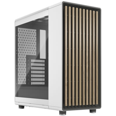 Fractal Design North Chalk White Tempered Glass Case