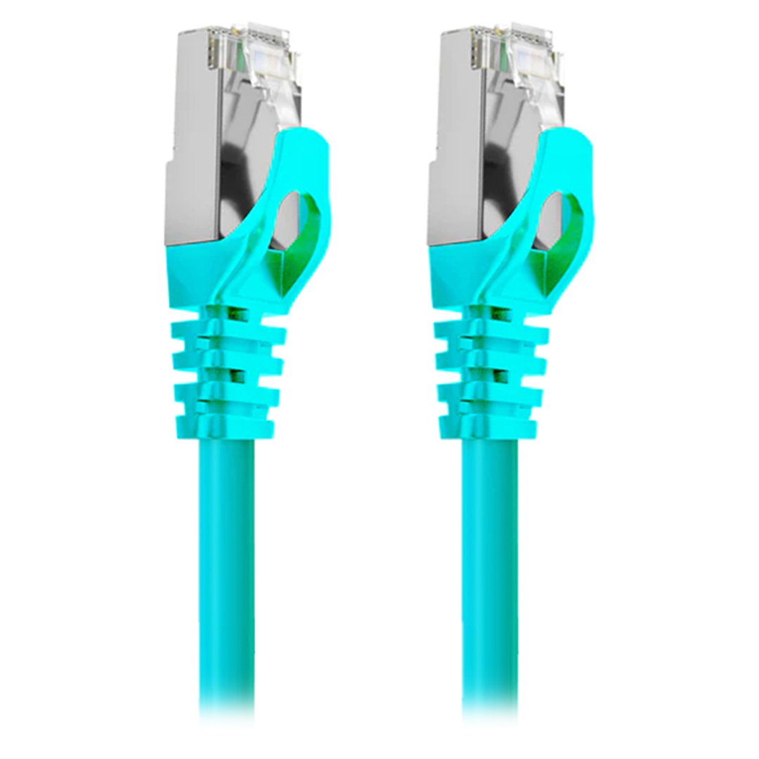Cruxtec CAT7 10GbE Triple Shielding Ethernet Cable Green 2m