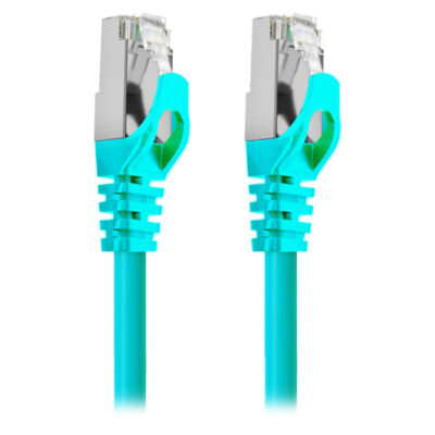 Cruxtec CAT7 10GbE Triple Shielding Ethernet Cable Green 15m