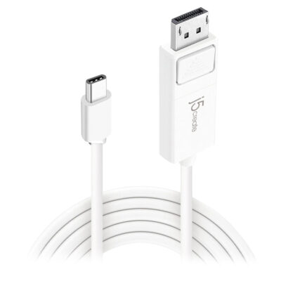 j5create JCA141 USB-C to 4K DisplayPort Cable