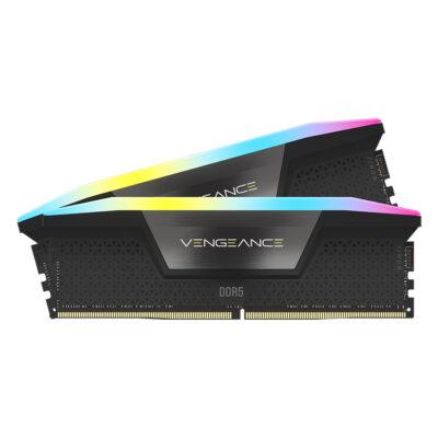 Corsair Vengeance RGB 128GB (2x64GB) 6400MHz CL42 DDR5 Black