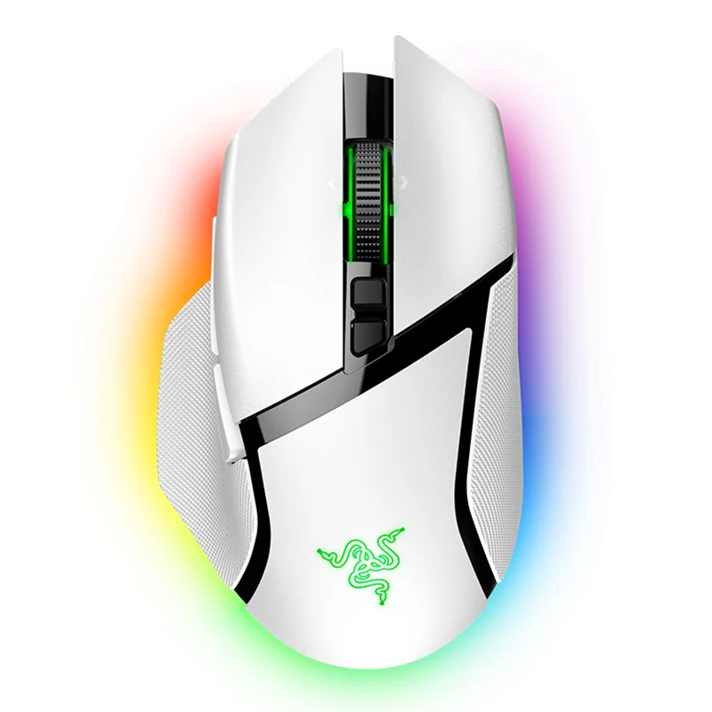 Razer Basilisk V3 Ergonomic Wireless Gaming Mouse White