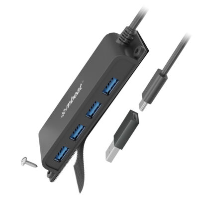 mbeat 4-Port Mountable USB-C Hub 5Gbps
