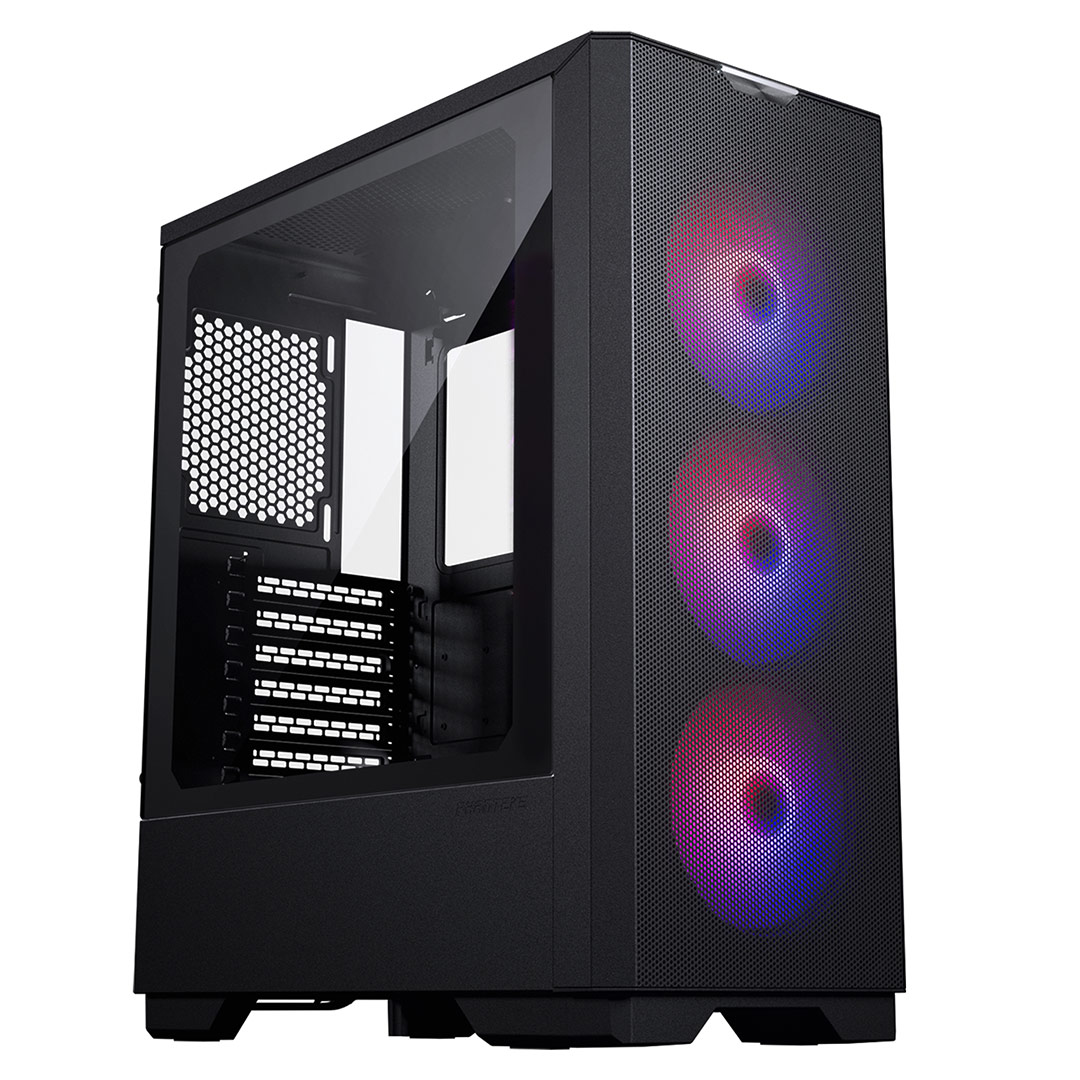 Phanteks Eclipse G300A D-RGB Triple Fan TG Case Black