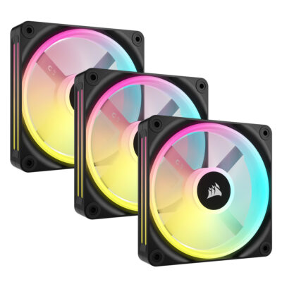 Corsair iCUE Link QX120 RGB 120mm Triple Fan Starter Kit