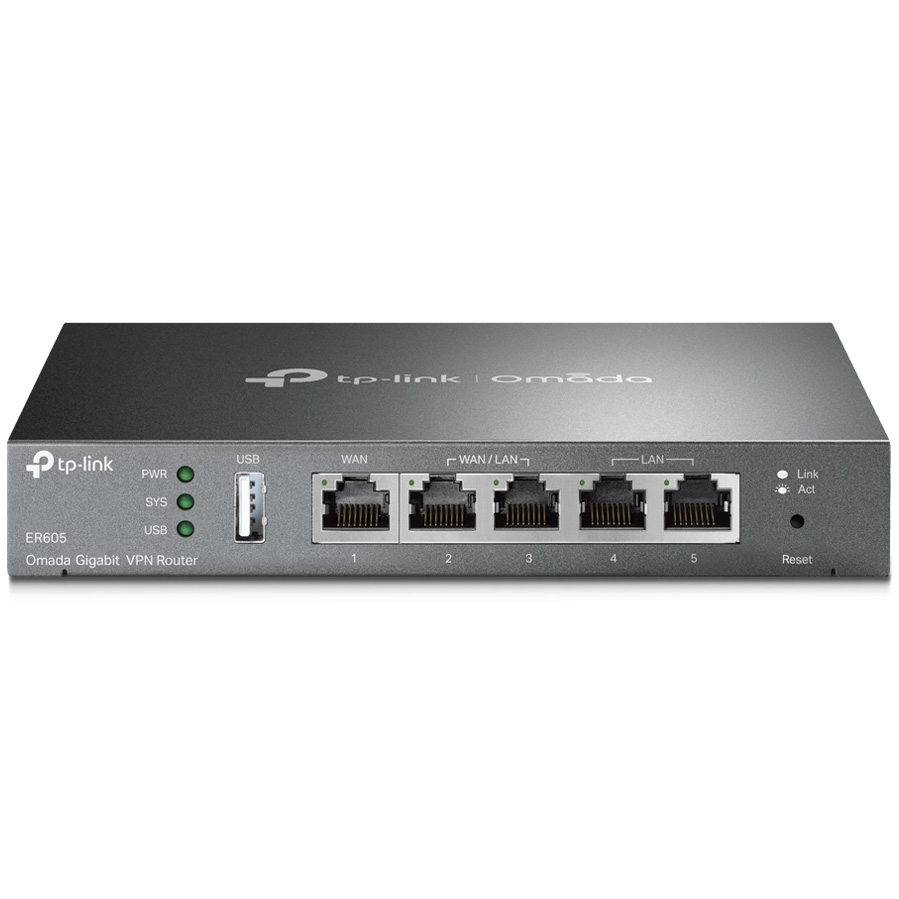 TP-Link ER605 V2 Omada Gigabit VPN Router