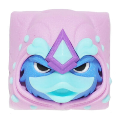 Ducky x Hotkeys Aqua Duck Super Hero Artisan Keycap