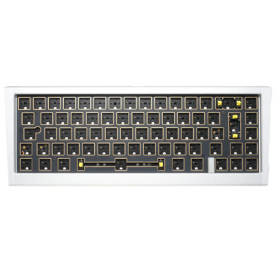 Ducky ProjectD Outlaw 65 RGB Hot-Swap Barebone Keyboard Silver