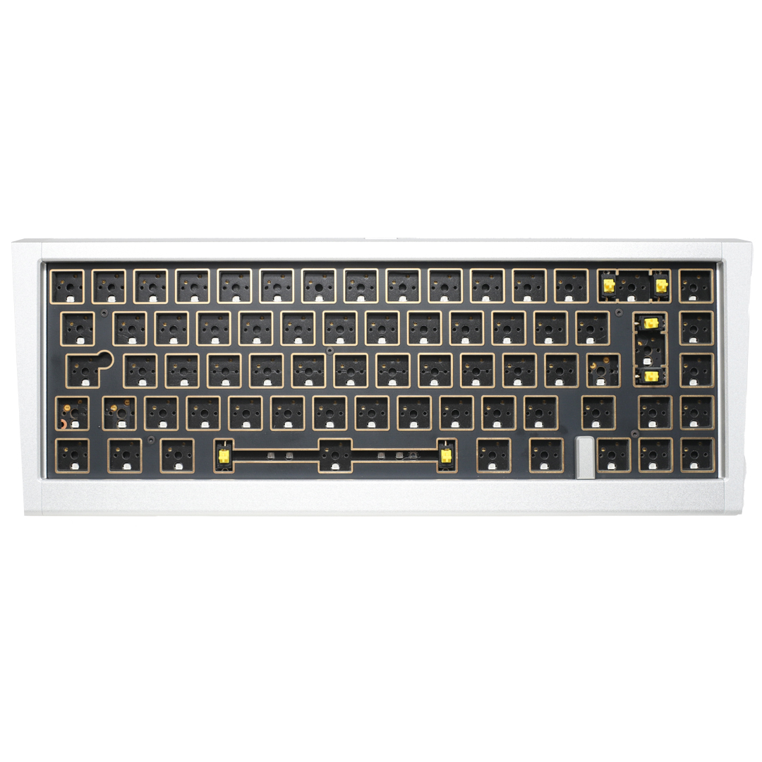 Ducky ProjectD Outlaw 65 RGB Hot-Swap Barebone Keyboard Silver