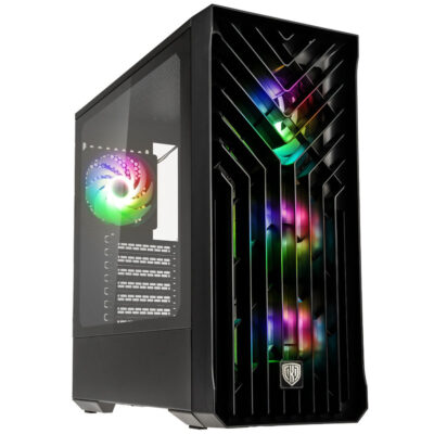 Kolink Unity Cascade ARGB Tempered Glass Case