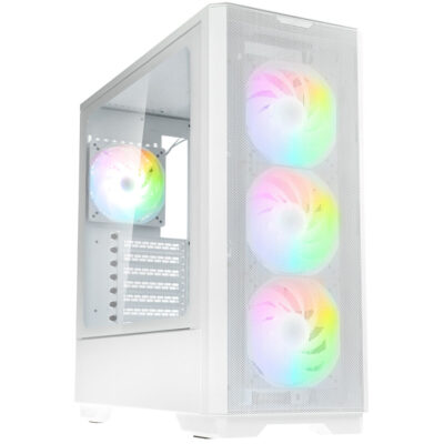 Kolink Unity Solar ARGB Mesh Case White