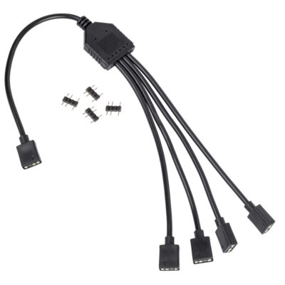 Kolink 1-4 Splitter ARGB Cable 30cm