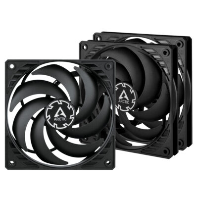Arctic P12 Slim PWM PST 120mm Fan 3 Pack