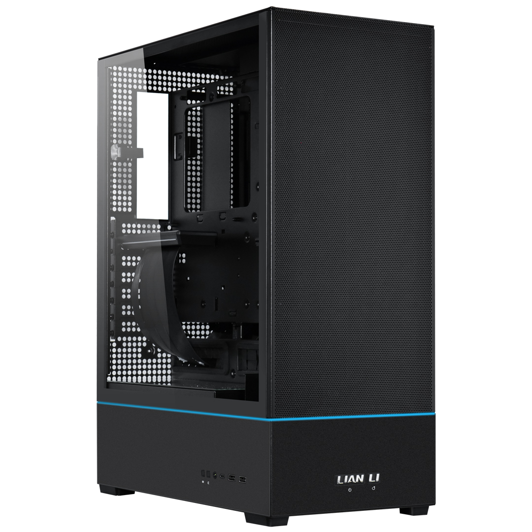 Lian Li SUP01 Compact ATX Tempered Glass Case Black
