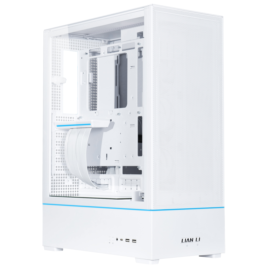 Lian Li SUP01 Compact ATX Tempered Glass Case White