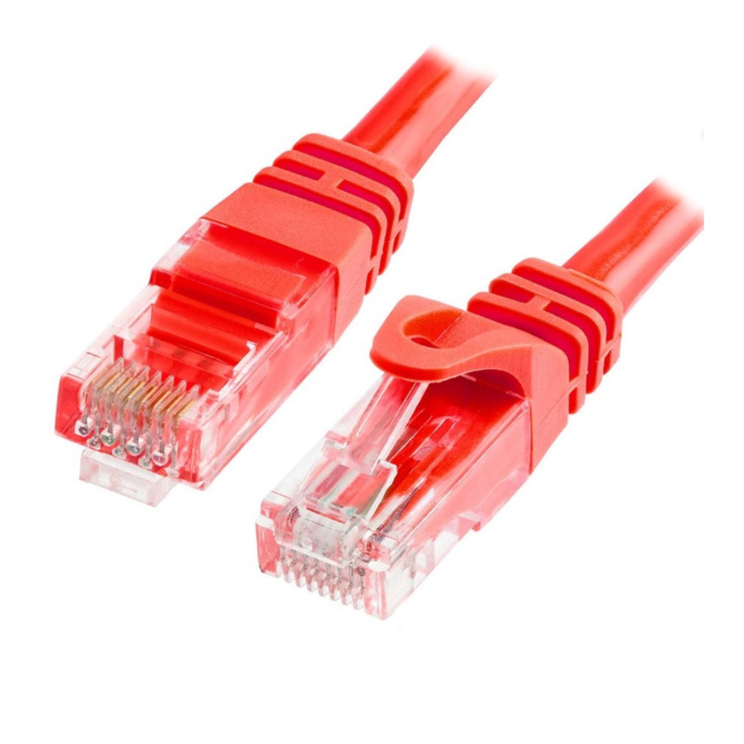 Astrotek Cat 6 Ethernet Cable Red 1m