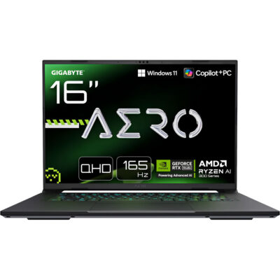 Gigabyte Aero X16 Ryzen AI 7 RTX 5070 16in Laptop Lunar White