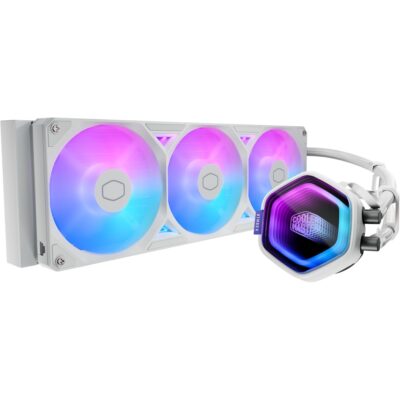 Cooler Master MasterLiquid 360 Atmos II ARGB AIO CPU Cooler White
